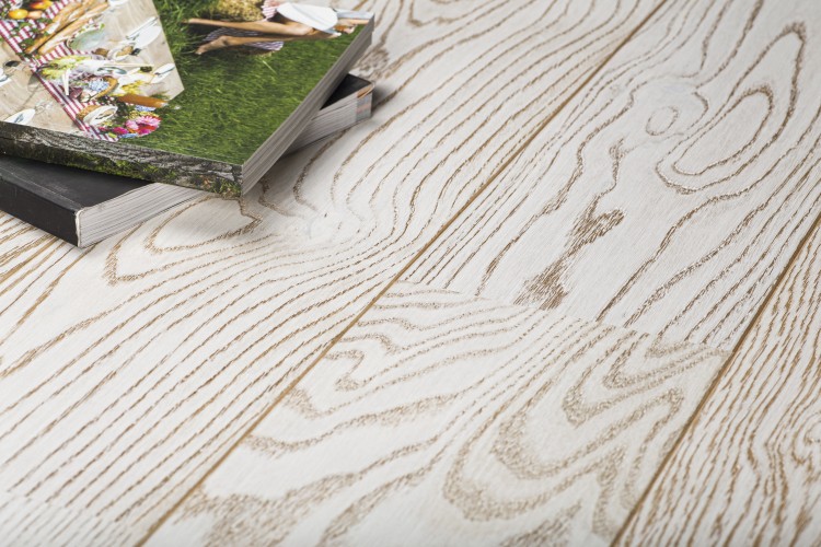 Паркетная доска "Sommer" Malmo Дуб White (1000*164*13,2 мм) — купить в Екатеринбурге