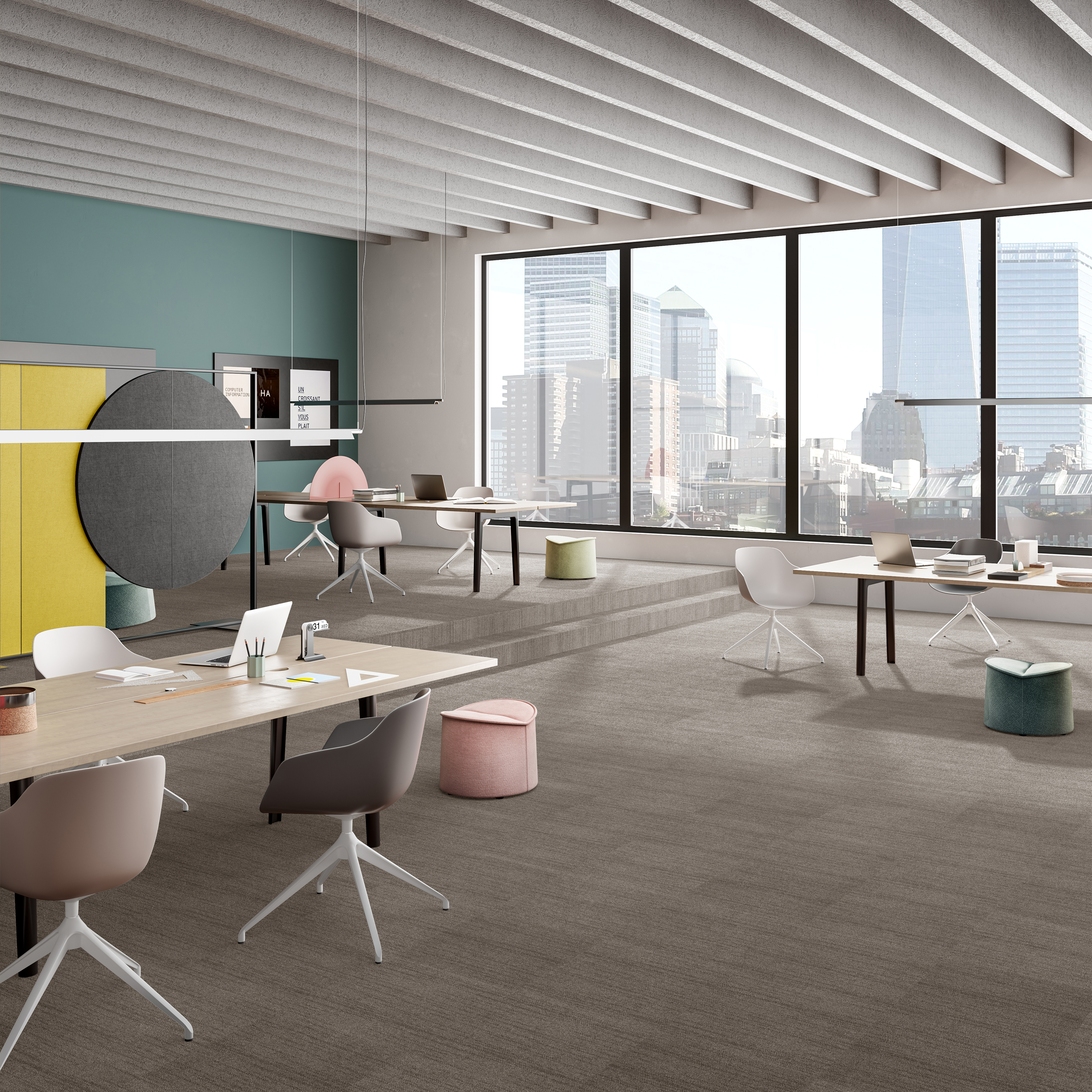 Ковровая плитка Marvel Tile 94 (500*500*6 мм) — купить в Екатеринбурге